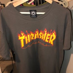 Thrasher T-Shirt (Grey)